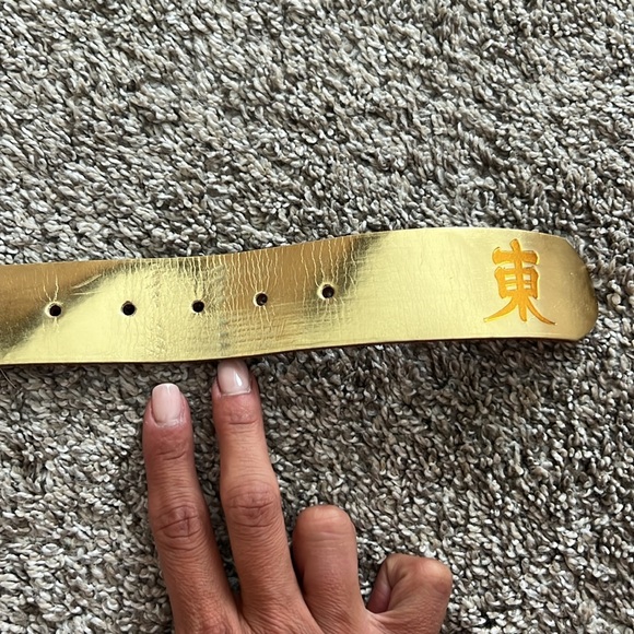 Ed Hardy Gold Belt - Picture 6 of 9
